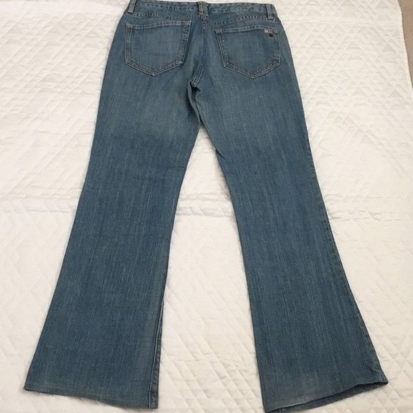 Avenue A Salt Low Rise Flare Blue Jeans Sz 30 - Picture 2 of 4